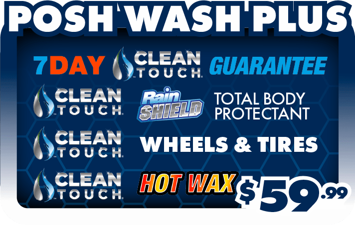 Posh Wash Plus - 59.99/month