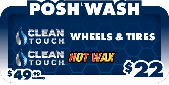 Posh Wash - $22 - $49.99/month
