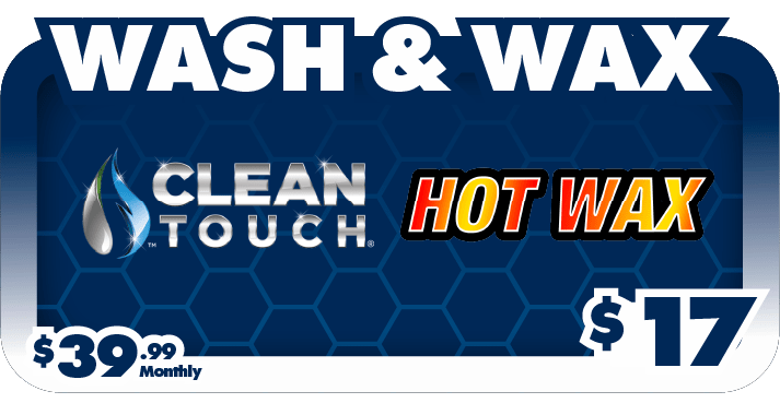 Wash and Wax - $17 - $39.99/month